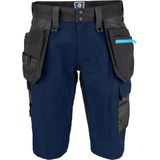 Projob 5562 Full Stretchshort Met Spijkerzakken 645562 - Marine
