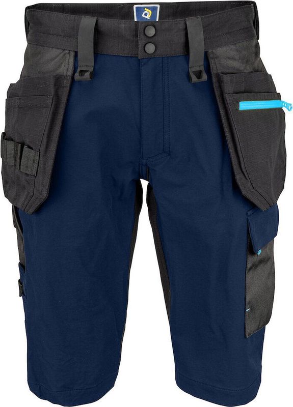 Projob 5562 Full Stretchshort Met Spijkerzakken 645562 - Marine
