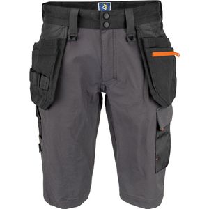 Projob 5562 Full Stretchshort Met Spijkerzakken 645562 - Grijs