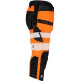 ProJob 6577 - Signalisatie Piratenbroek - Oranje/Zwart - ISO 20471 Klasse 2