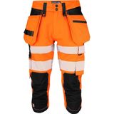 ProJob 6577 - Signalisatie Piratenbroek - Oranje/Zwart - ISO 20471 Klasse 2