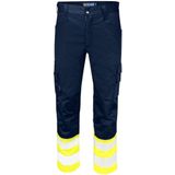 6537 - Werkbroek - Zwart - Stretchmateriaal - Verstevigde Kniezakken