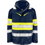 ProJob 6454 FUNCTIONELE JAS EN ISO 20471 KLASSSE 1 646454 - Geel/Marine - 4XL