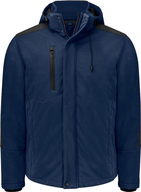 Projob - Gevoerde Functionele Jas 3417 - Werkjas - Wind- en Waterafstotend - Zwart