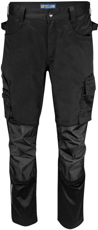 Projob 5574 - Stretchbroek - Zwart - Met Kniezakken - Heren