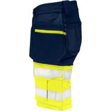 ProJob 6580 SIGNALISATIE STRETCHSHORT EN ISO 20471 KLASSE 1 646580 - Geel/Marine