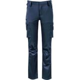 Projob 2553 - Dames Stretchbroek - Marine - Met Kniezakken