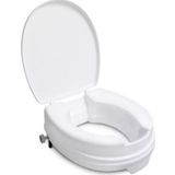 Toiletverhoger Handicare Linido met Deksel Universeel 10 cm Wit (draagvermogen Tot 130 Kg)