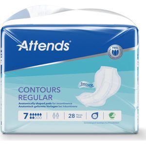 Attends contours 7 Incontinentie - 28 stuks - Incontinentie-inlegkruisjes