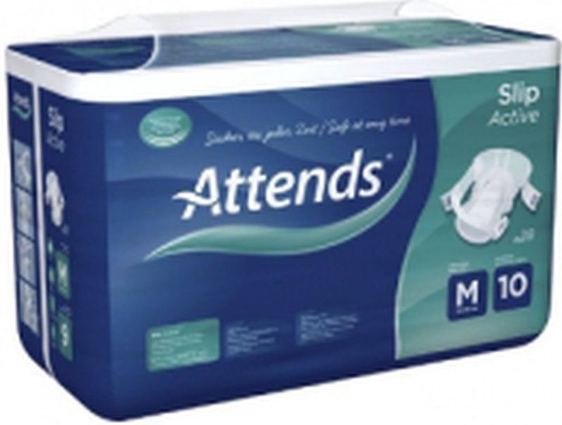 4x Attends Slip active 10 maat M (28 stuks)