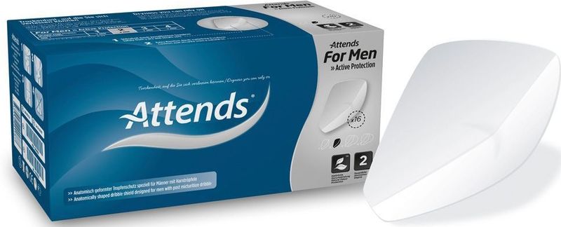 Attends for men shield 2 16 st