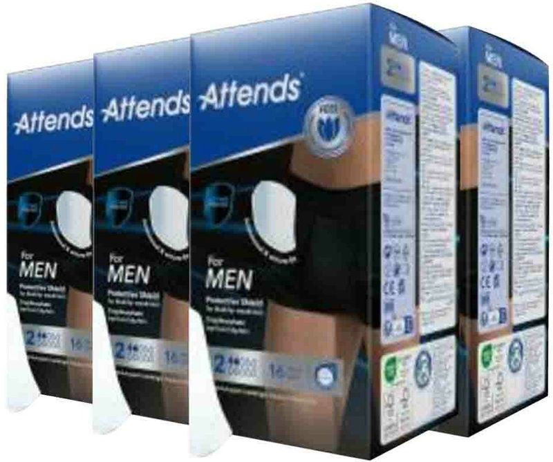 ATTENDS For Men 2 - 4 pakken van 16 stuks