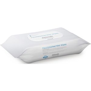 Attends - Care - Vochtige Doekjes - Hydraterend - Alcoholvrij