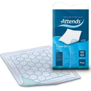 Attends Cover-Dri Super 60 x 60 cm - 1 pak van 50 stuks