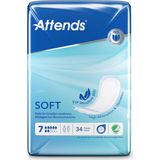 Attends Soft Incontinentie - 34 stuks - Incontinentie-inlegkruisjes