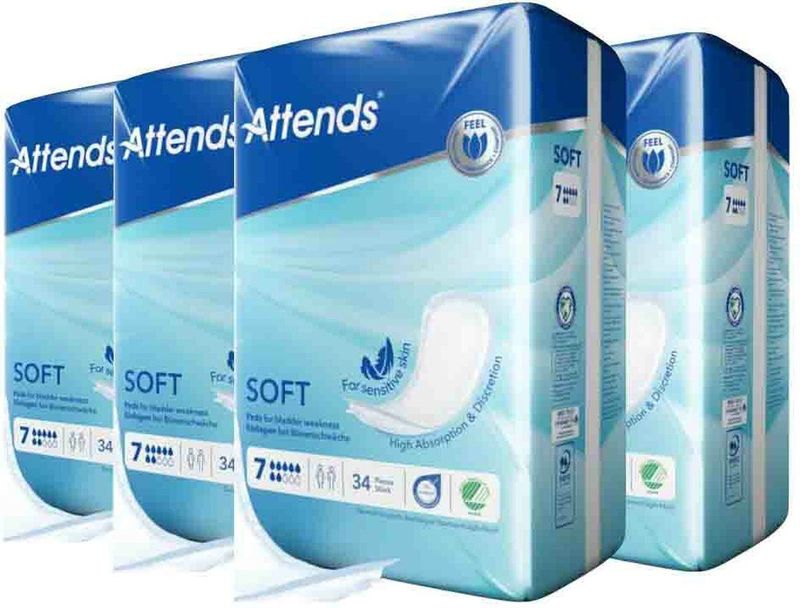 Attends Soft 7 - 1 pak van 34 stuks