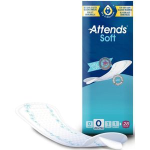 Attends Soft 0 Ultra Mini - 1 pak van 28 stuks
