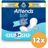 Attends - Soft 3 Extra Plus - Inlegger - Wit - Anatomisch - Individueel Verpakt
