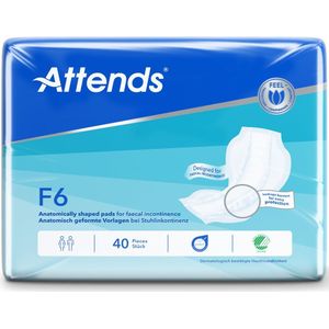 Attends F6 Fecaal Inlegger 40 stuks