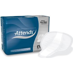 Attends - For Men 3 - Anatomische Beschermluiers - Wit - 14 Stuks