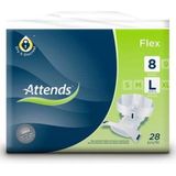 Attends - Flex 8 - Incontinentieverband - Wit - Ademend - Vochtindicator