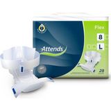 Attends - Flex 8 - Incontinentieverband - Wit - Ademend - Vochtindicator