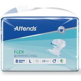 Attends - Flex 8 - Incontinentieverband - Wit - Ademend - Vochtindicator