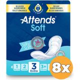 Attends - Soft - Inlegkruisjes - Sterk Absorberend - Individueel Verpakt