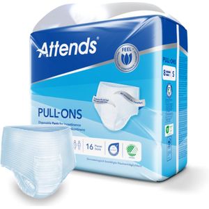 Attends - Pull-Ons 8 - Incontinentiebroekje - 16 Stuks - Zeer Zware Incontinentie