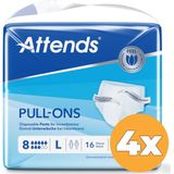 ATTENDS Pull-Ons 8 Large - 4 pakken van 16 stuks