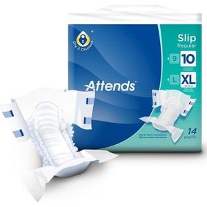 ATTENDS Slip Regular 10 XL - 1 paquet de 14 protections