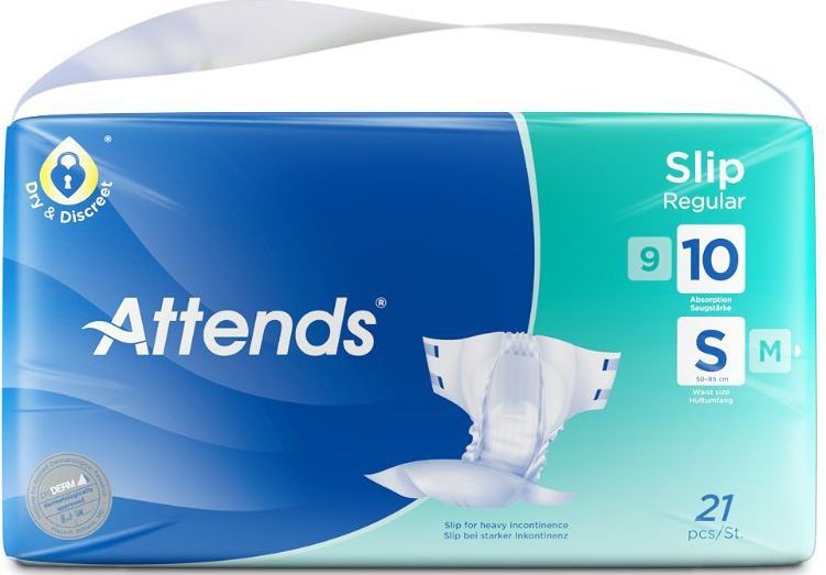 ATTENDS - Slip Regular 10 - Broekluier - 1 pak van 21 stuks