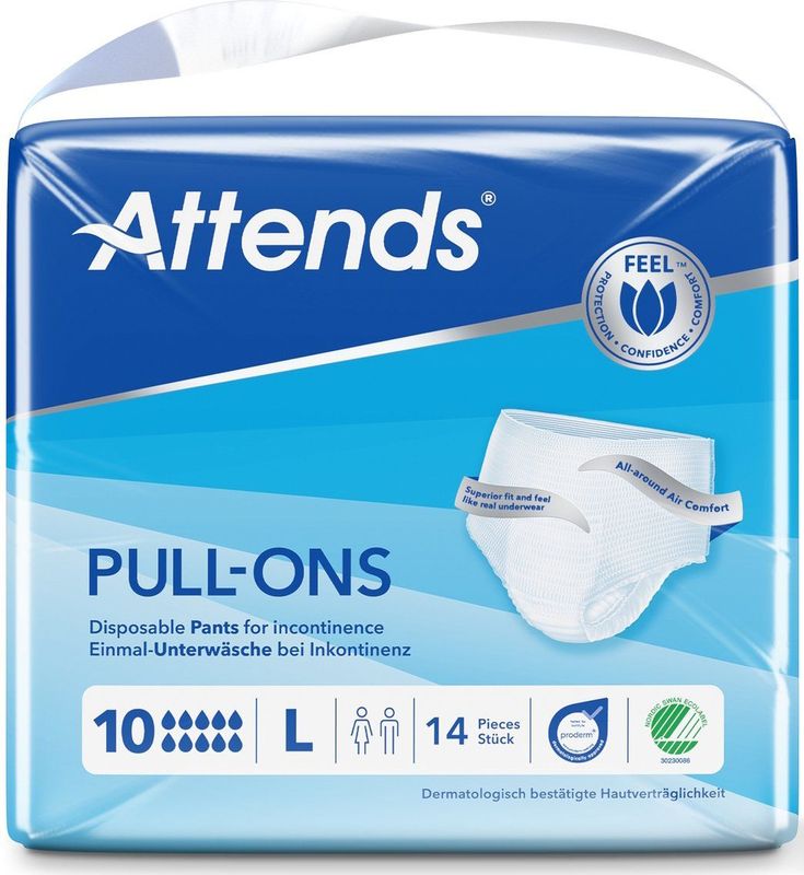 Attends Pull-Ons 10L 14 stuks
