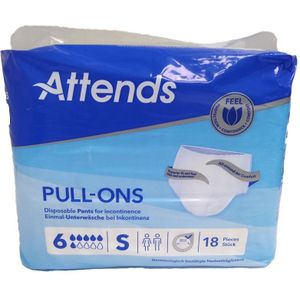 ATTENDS Pull-Ons 6 Small - 1 pak van 18 stuks