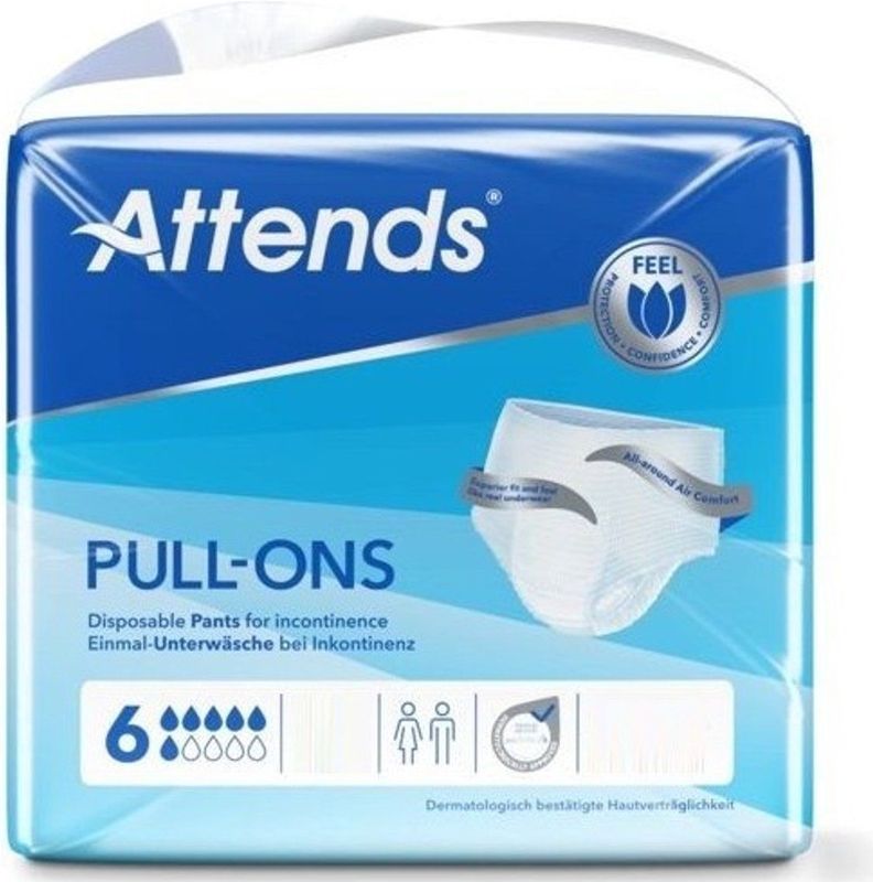ATTENDS Pull-Ons 6 Medium - 1 pak van 18 stuks - Medium