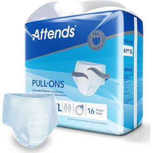 Attends Pull-Ons 6 incontinentie broekjes XL (16)