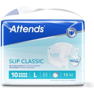 Attends Slip Classic 10 Large - 1 pak van 15 stuks