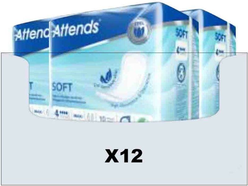 Attends - Soft - Inlegkruisjes - Ultra Mini - 20,5 cm - Anatomisch Vormgegeven