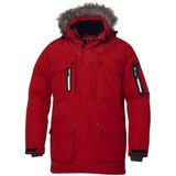 Clique - Malamute - Unisex Parka - Rood - Warme Expeditie
