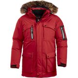 Clique - Malamute - Unisex Parka - Rood - Warme Expeditie