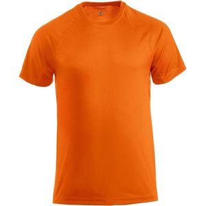 Clique - Active T - T-shirt - Oranje - Katoen