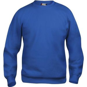 Clique Basic roundneck Kobalt maat L