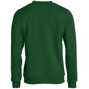 Clique Basic Roundneck 021030 - Flessen-groen