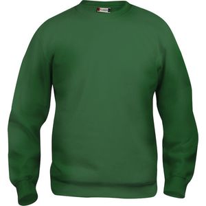 Clique Basic Roundneck 021030 - Flessen-groen - XXL