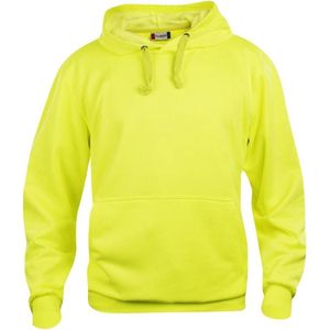 Clique Basic Hoody 021031 - Signaal-geel