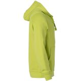 Clique Basic hoody Signaalgroen
