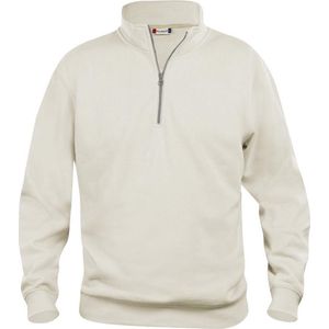 Clique Basic Half Zip 021033 - Licht khaki - S