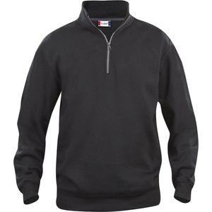 Clique Basic Half Zip 021033 - Zwart