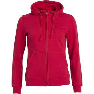 Clique Basic Hoody Full Zip Women 021035 - Rood