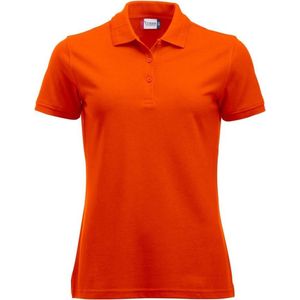 Clique Manhattan Dames Polo Signaaloranje